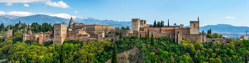 Alhambra-Palace-panorama-Granada-Spain
