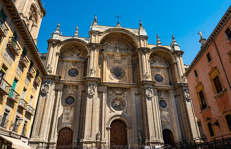 Granada-Cathedral-frontage-Granada-Spain