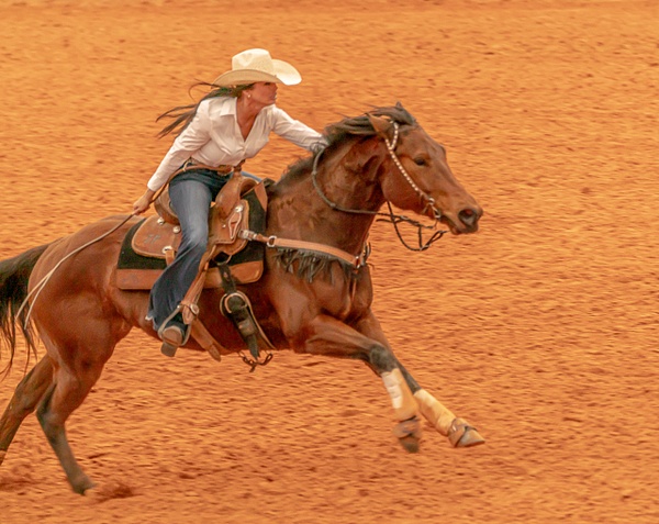 DSC03705 - Horse & Riders / Rodeo Action - Jim Krueger