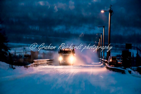 Yukon River bridge Dalton Highway Alaska 11-18-1 - Alaskan Scenery - Graham Reichardt