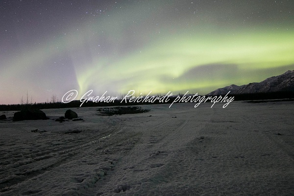 5- Aurora Borealis or Northern Lights taken in Knik River valley Anchorage - Aurora - Graham Reichardt Photography 