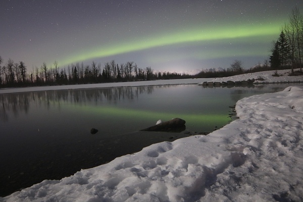 2-Aurora Borealis or Northern Lights taken in Knik River valley Anchorage - Aurora - Graham Reichardt Photography 