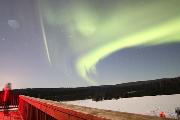 3- Aurora Borealis or Northern Lights taken at Chandlers farm, out from Fairbanks - Aurora - Graham Reichardt 
