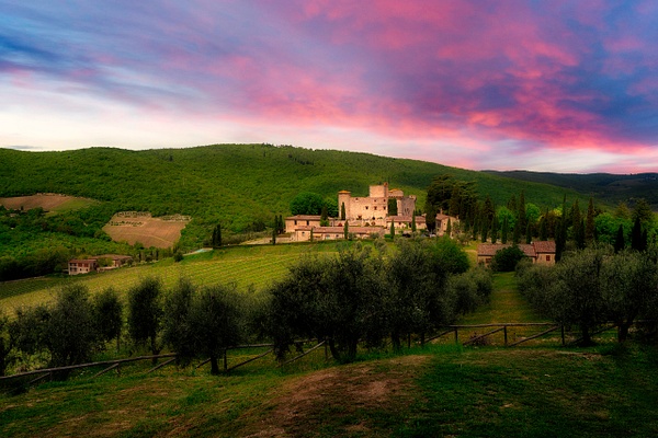 Chianti Sunset, Tuscany Italy - Peter Aragone