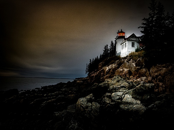 Bass Harbor Head Lighthouse, Maine - Landscape - Peter Aragone
