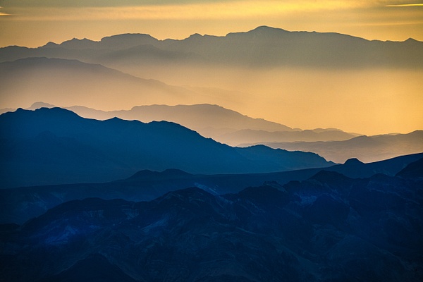 Mountain Shadows, Death Valley California - Peter Aragone