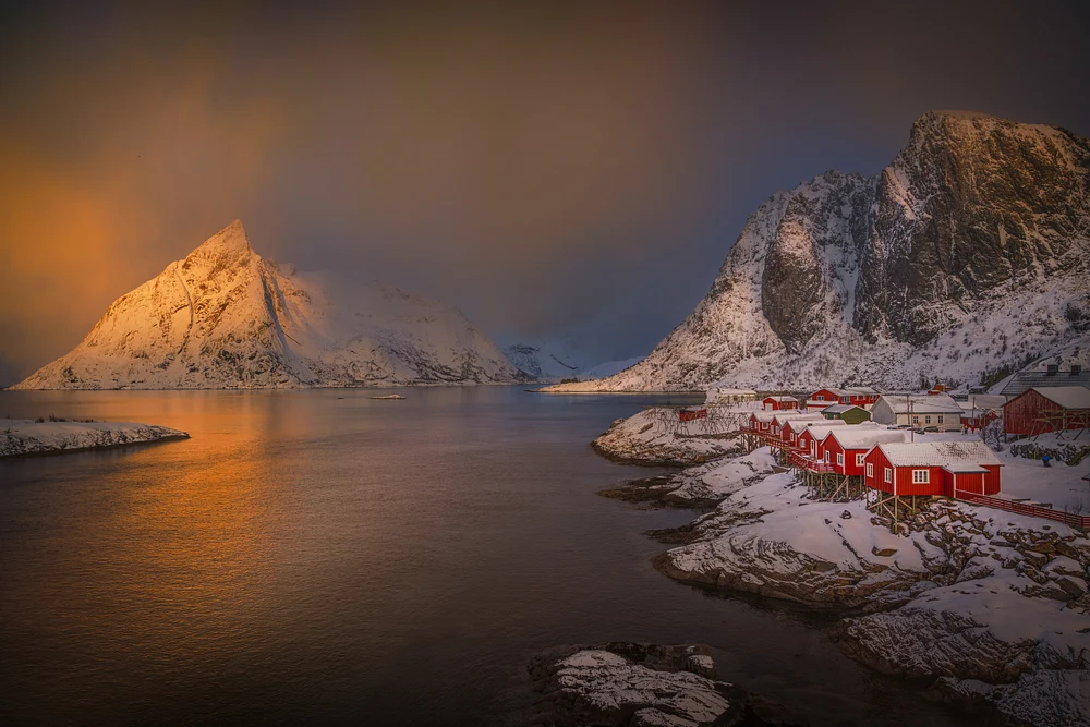 Lofoten  Sunrise, Norway