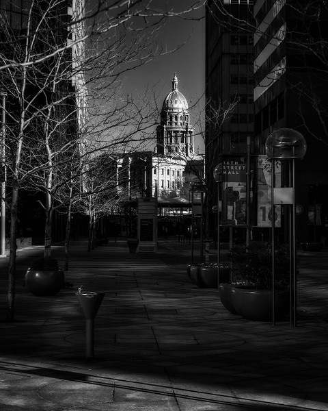 Downtown Monochrome - Colorado - Korey Shumway Photography  