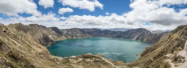 Equateur - Laguna de Quilotoa by Philippe Guillaumin