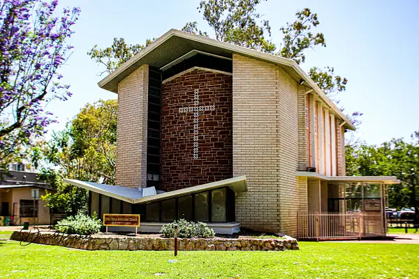 John Flynn Church, Alice Springs by...
