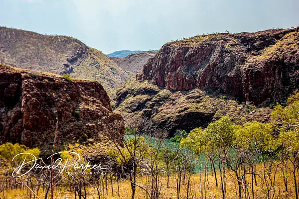 Ord River, from Lake Argyle Wall by...