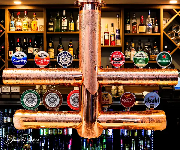 Overhead Beer Taps by DavidParkerPhotography