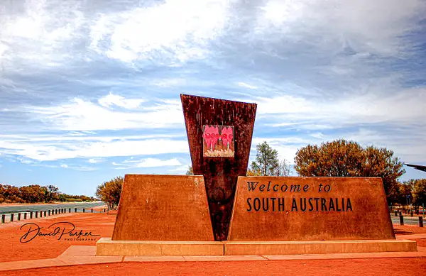 SA Border with NT by DavidParkerPhotography