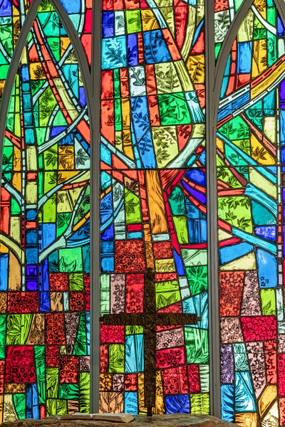 Caloway Chapel Stained Glass- - John Roberts - Clicking With Nature® 