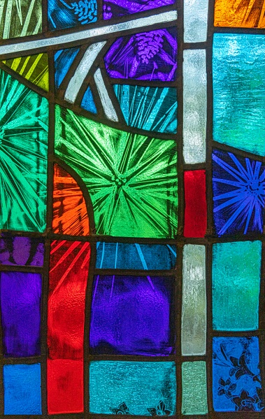 Caloway Chapel Stained Glass--5 - Calloway Gardens Chapel - John Roberts - Clicking With Nature® 