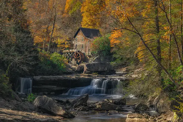Glade Creek Grist Mill by John Roberts