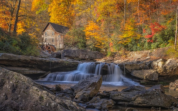 Glade Creek Grist Mill - John Roberts - Clicking With Nature®