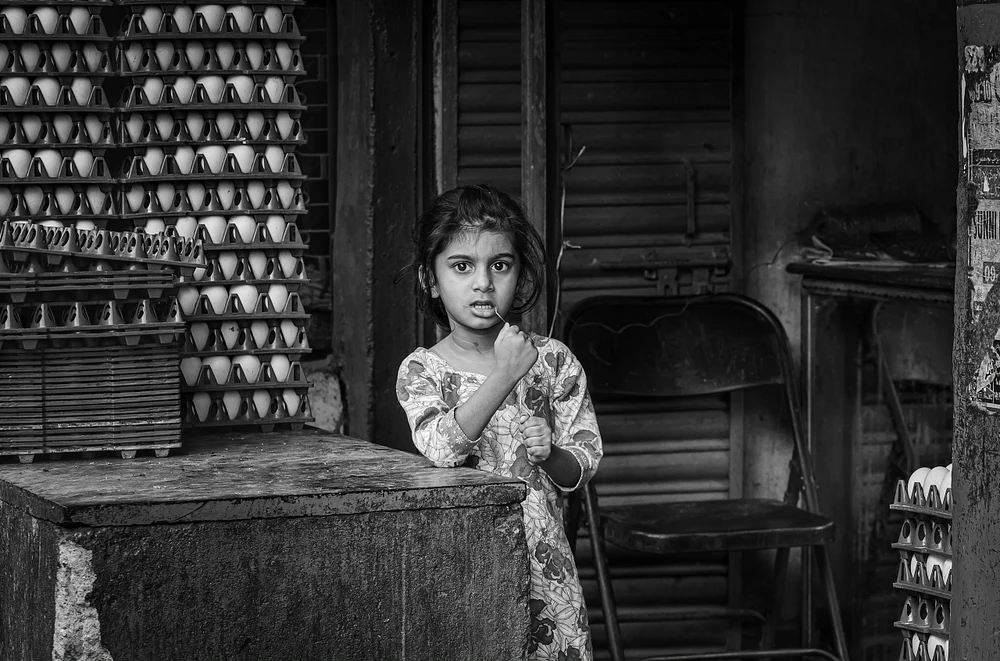 The Egg Sellers Daughter