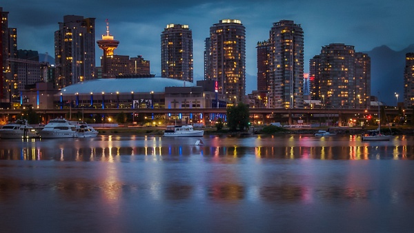 Vancouver at Night - Cityscape - McKinlay Photo 