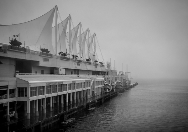 Canada Place in the Fog - Cityscape - McKinlay Photo 