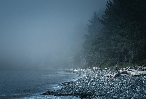 Fog on the Beach - Landscape - McKinlay Photo