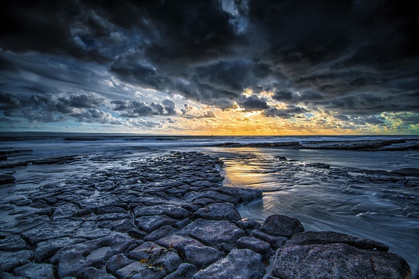 Nash Point Sunset - Andrew Newman Photography