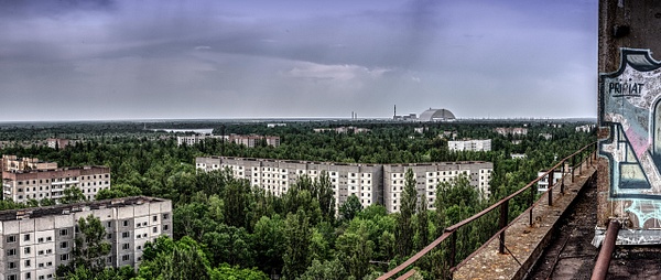 Chernobyl skyline - Andrew Newman Photography 