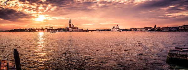 Venetian Sunset - Andrew Newman Photography