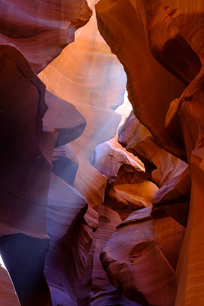 antelope-canyon-sunbeam - Walnut Ridge Photography