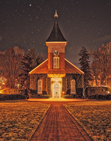 Lee Chapel by Night - Mitch Keller Photography