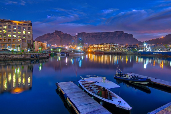 Table Mountain Blue Hour - Mitch Keller Photography