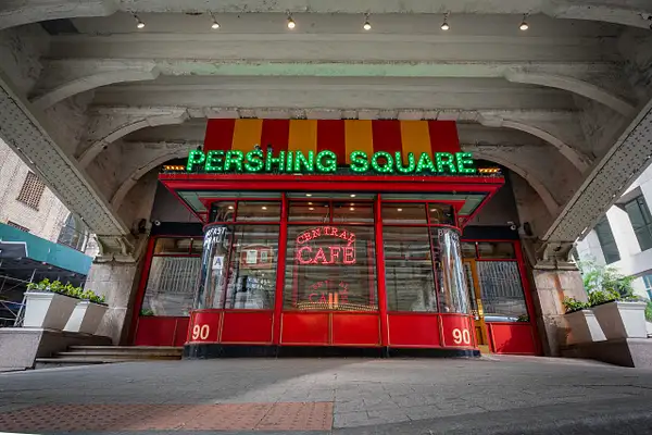 Pershing Square Central Cafe by JohnDukesPhotography