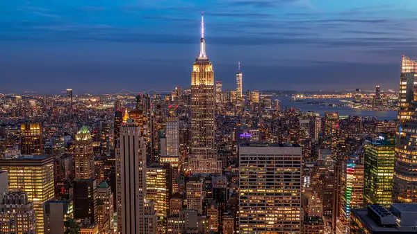 New York City Cityscape by JohnDukesPhotography