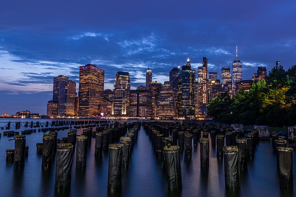 Brooklyn Bridge Park at sunset - Cityscape Photography - John Dukes Photography