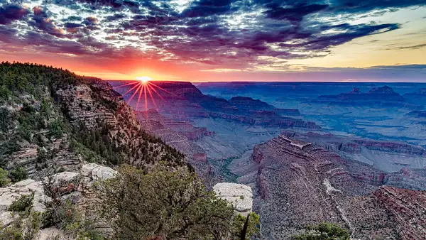 Sunset at Grand Canyon by JohnDukesPhotography