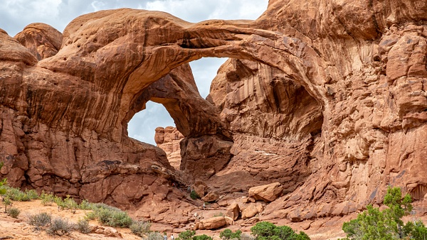 07. Arches N.P (7) Double Arch - U.S. NATIONAL PARKS - September 2015 - François Scheffen Photography 