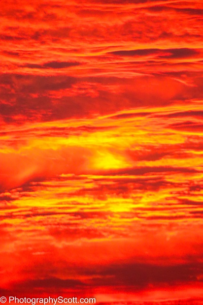 Fire in the Sky - Golden Hours - PhotographyScott 