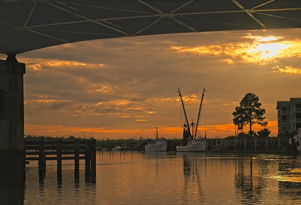 Darien River Sunset 2 - Shore Landscapes - Phil Mason Photography  