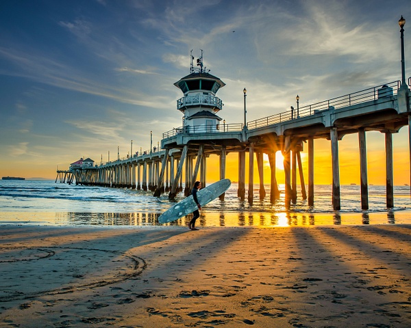 Huntington Beach Surfer - Home - Klevens Photography
