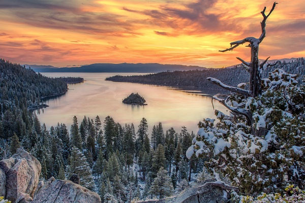 Emerald Bay Sunrise - Out In Nature - Klevens Photography