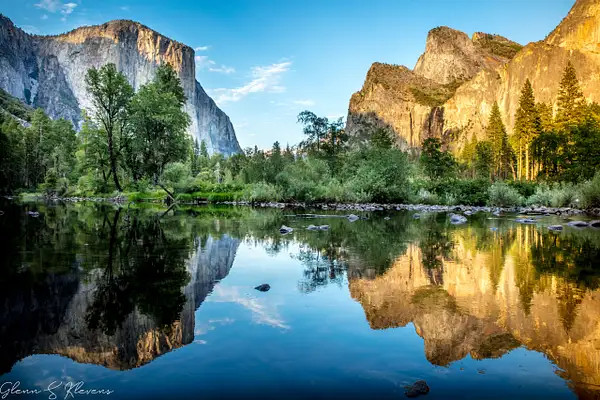 Yosemite Summer Valley View by Glenn Klevens