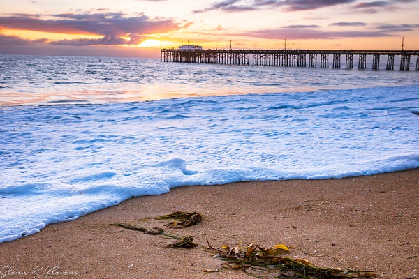 Balboa Pier Sunset - Ocean Vibes - Klevens Photography