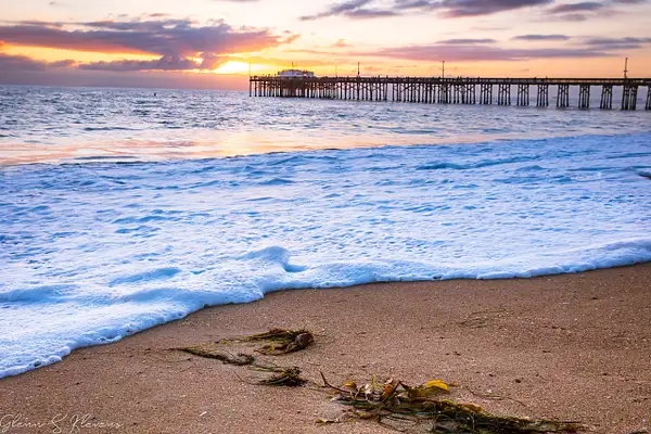 Balboa Pier Sunset by Glenn Klevens