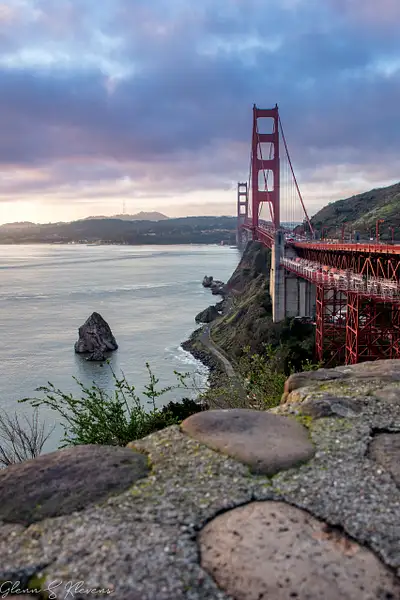 Golden Gate Perspective by Glenn Klevens