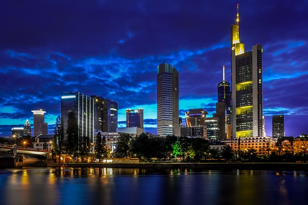 Frankfurt am Main by night - Cityscape - Michel Voogd Photography 