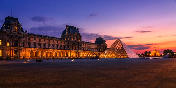 Louvre sunset - Cityscapes - Doug Stratton Photography  