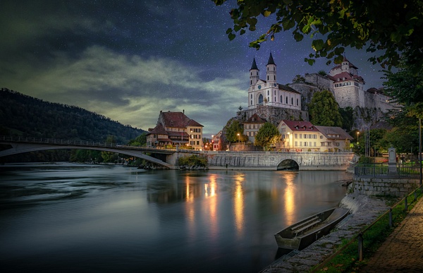 Aarburg-Castle-By-Night - City And Architecture - Marko Klavs Photography 