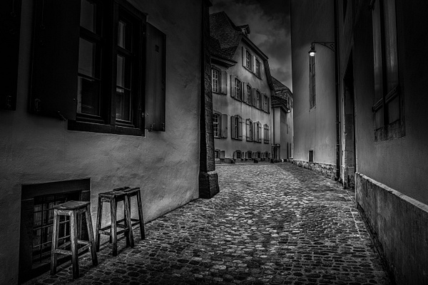 Basel-Streets-Altstadt-Grossbasel - Black & White - Marko Klavs Photography