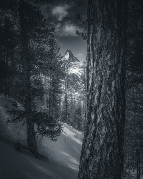 Far Away - Black & White - Marko Klavs Photography