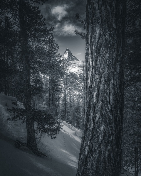 zermatt-matterhorn-switzerland-canton-valais-alps-marko-klavs-photography-fine-art - Black & White - Marko Klavs Photography